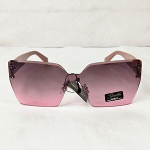Giselle Rimless Gradient Lens Contemporary Collection Women's Sunglasses